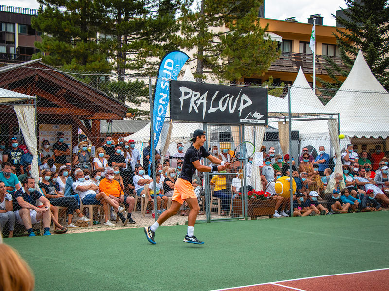Match tournoi de tennis de Praloup